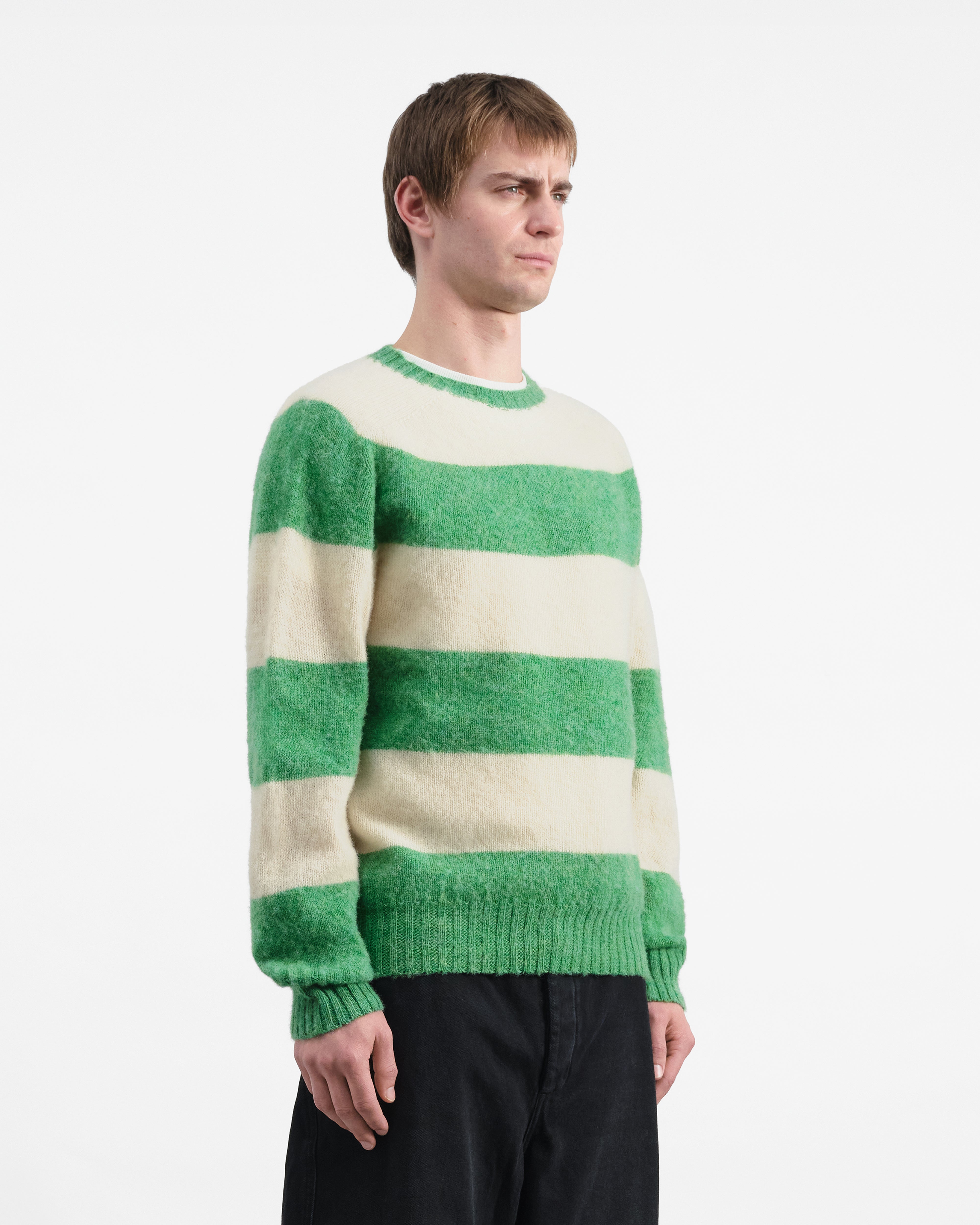 Suedehead Stripe Jumper